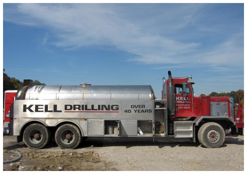 Kell drilling on vehicle